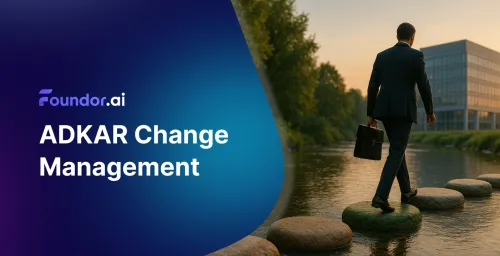ADKAR Change Management: 5 trin til succes | Foundor.ai