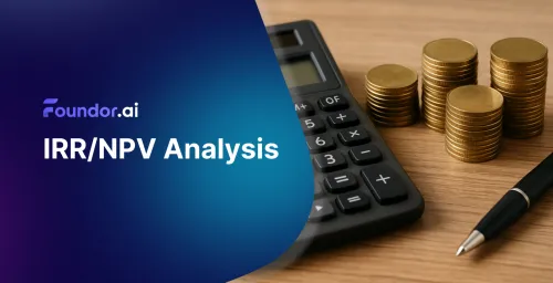 IRR NPV-analyse: Evaluering af rentable investeringer | Guide