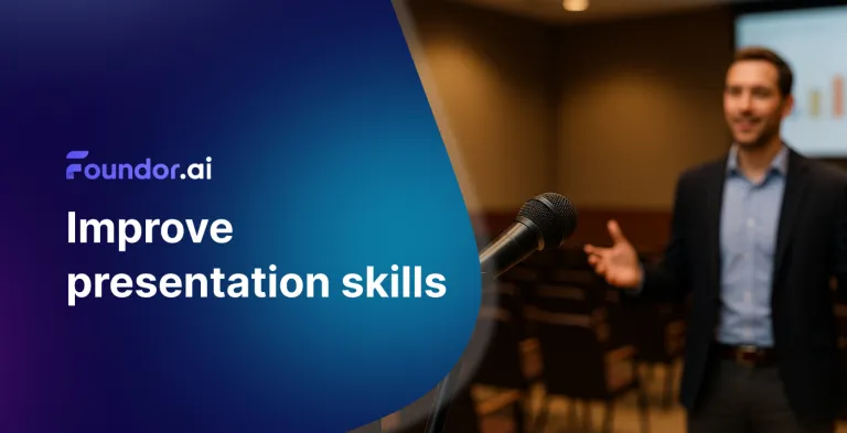 Improve presentation skills: Boost business success
