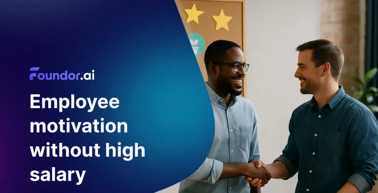 Motivación de los empleados sin un salario alto: 6 estrategias comprobadas