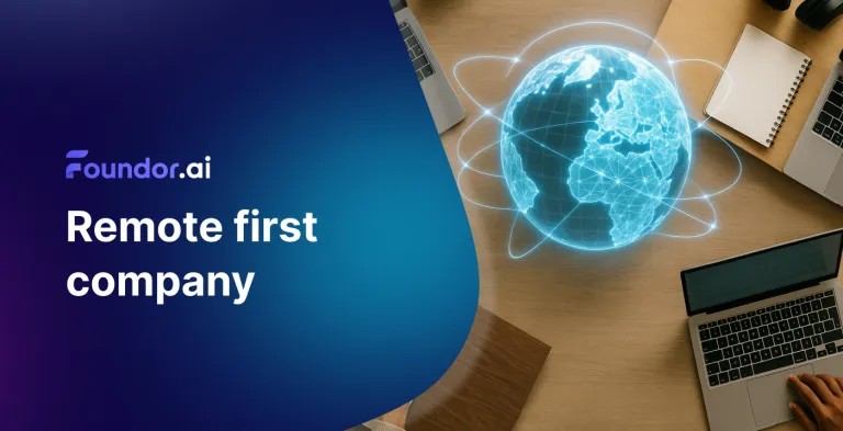 Remote-First vállalati útmutató 2025 | Foundor.ai
