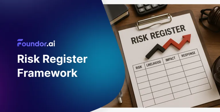 Riskregisterramverk: Riskhantering för startups
